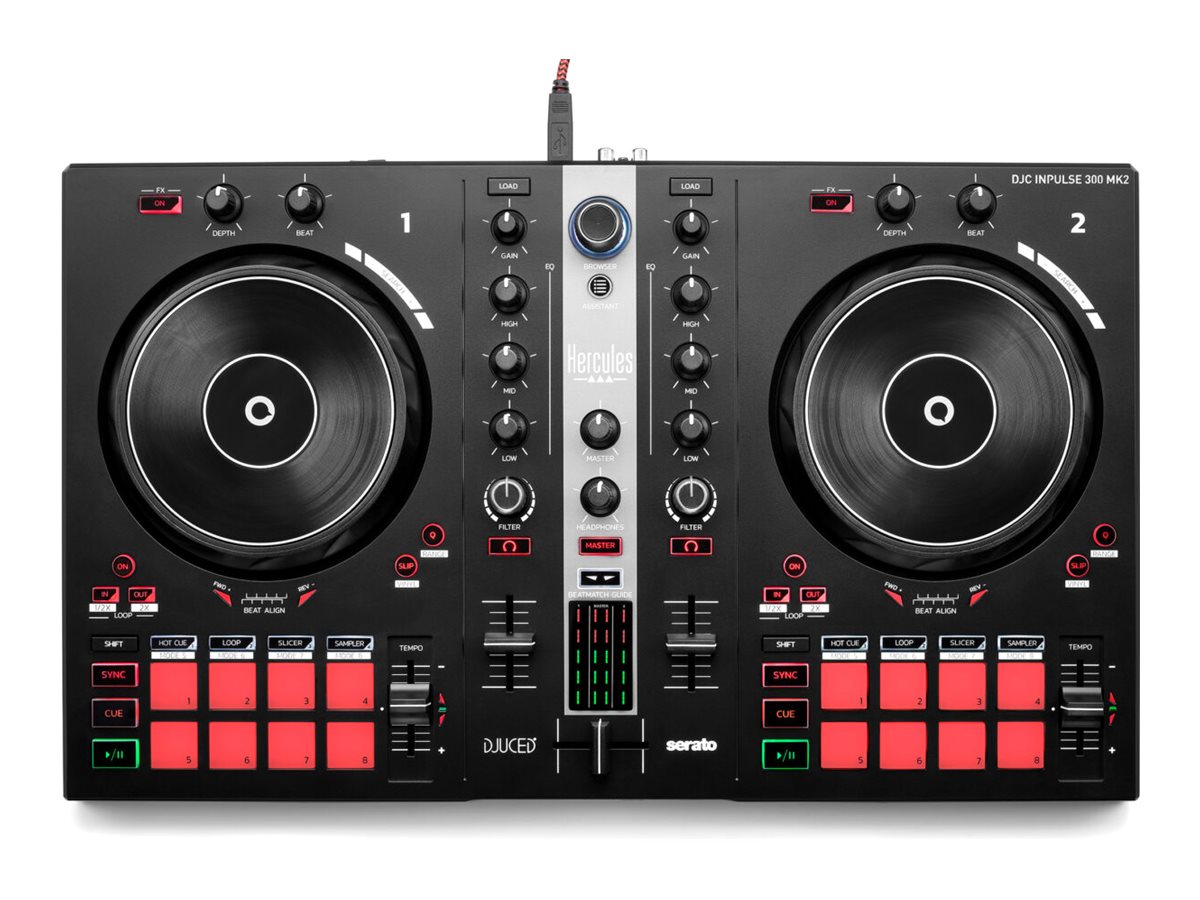 Hercules - DJControl Inpulse 300 MK2 - Speakers - USB connectivity