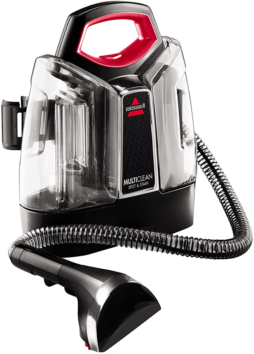 Bissell - MultiClean Spot & Stain SpotCleaner Vacuum Cleaner - 4720M - 330 W - Black/Red