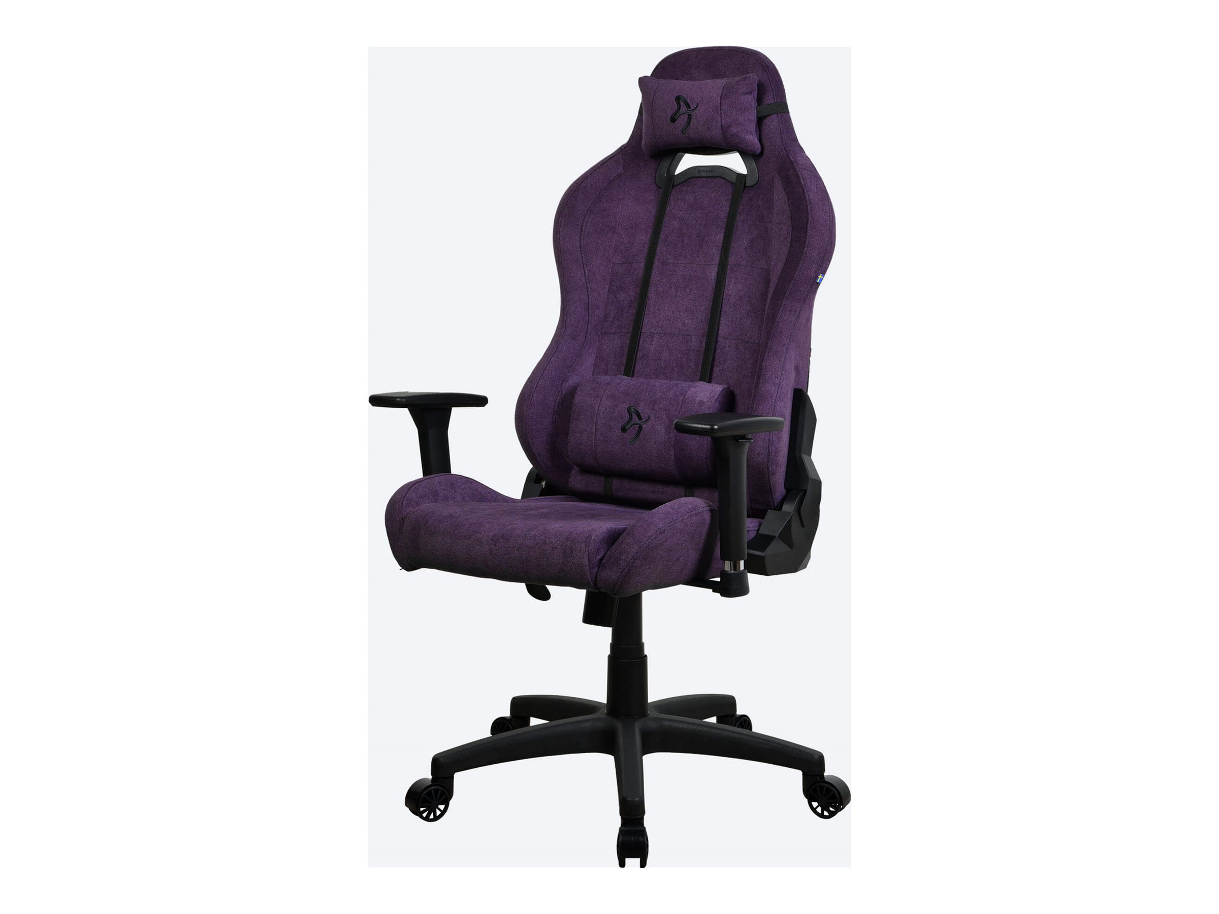 Arozzi Torretta - Arozzi - Gaming Chair - Frame material: Metal; Wheel base: Aluminium; Upholstery: Soft fabric - Purple