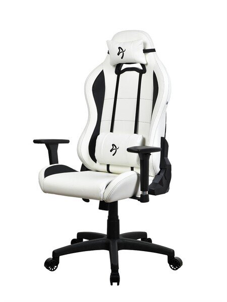 Arozzi Torretta SoftPU - Arozzi - Gaming Chair - Frame material: Metal; Wheel base: Nylon; Upholstery: Soft PU - White