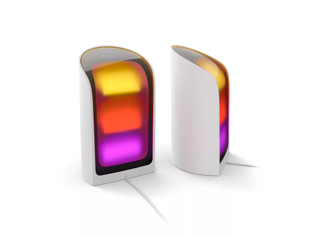 Philips Hue Play Wall Washer, White, EU/UK, 2-pack - 2000-6500 Hue White Colour Ambiance