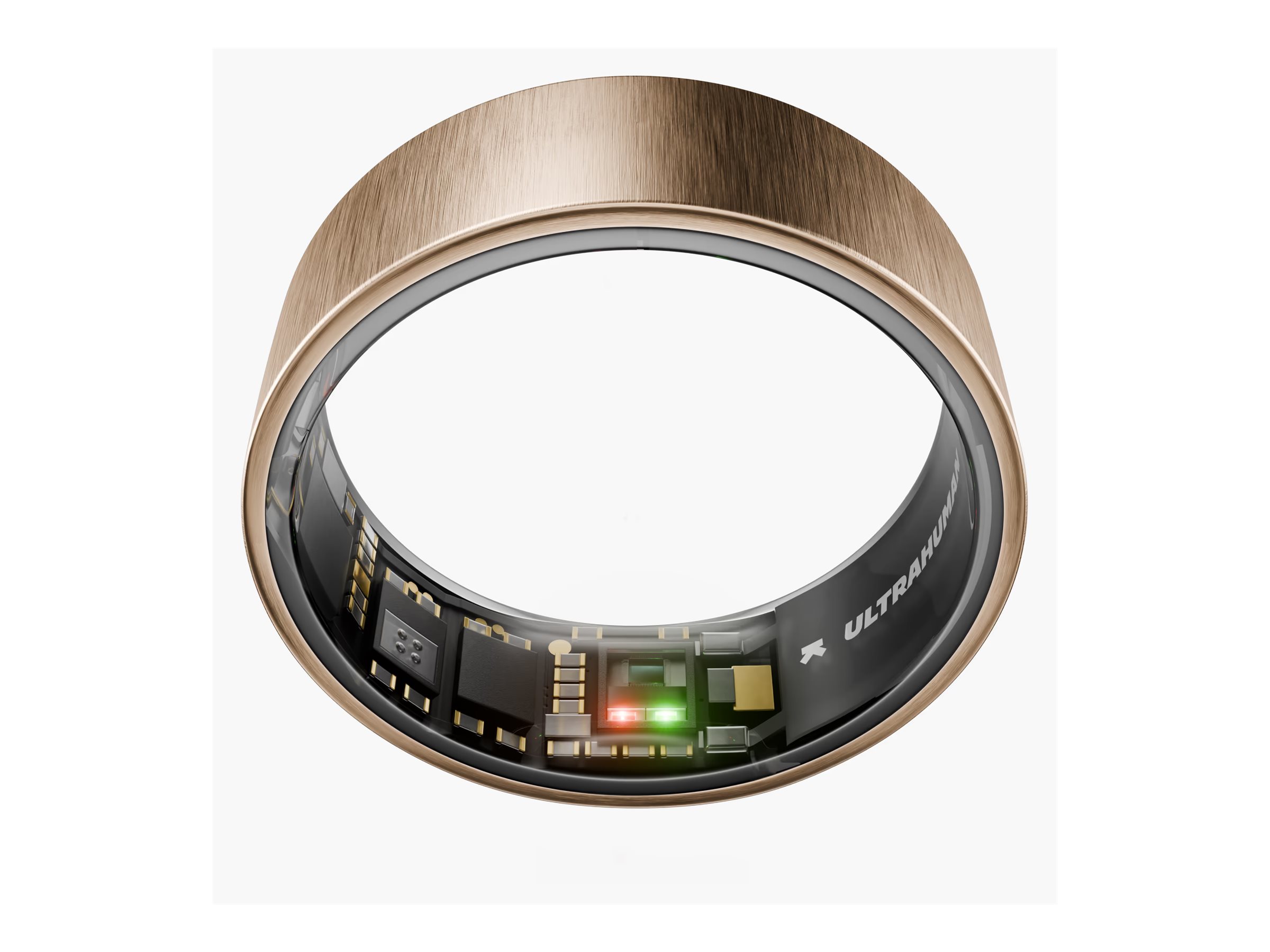 Ultrahuman - Ring Air - Brushed Rose Gold - Size 8 - Smart Ring