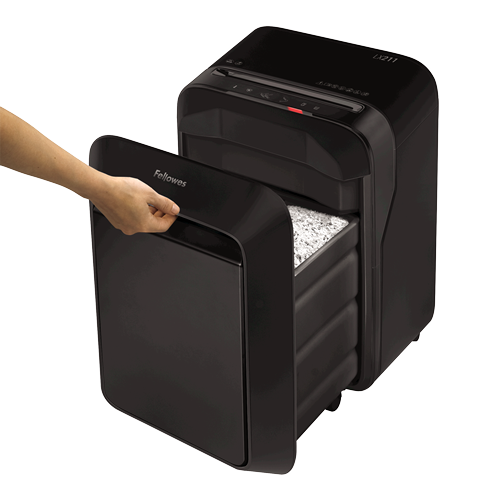MicroShred - LX211 - Black - Paper shredding - Credit cards shredding - Traditional