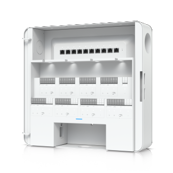 UBIQUITI ENTERPRISE-GRADE ACCESS HUB WITH ENTRY AND EXIT CONTROL UP TO EIGHT DOORS AND BATTERY BACKUP SUPPORT