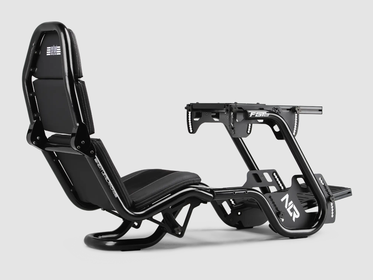 Next Level Racing - F-GT Pro Formula and GT Grey Edition - Racing Simulator Cockpit - Steel - Grey