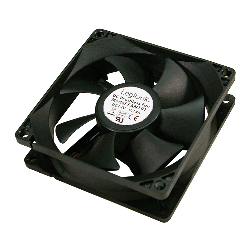 Logilink - FAN103 - Black - Case fan