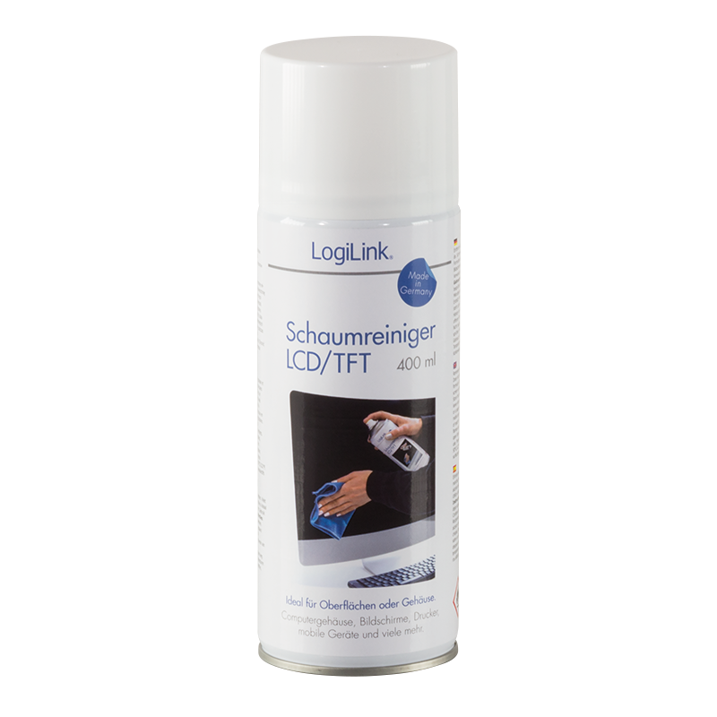 Logilink - RP0012 - Foam Cleaner for LCD / TFT screens - 400 ml