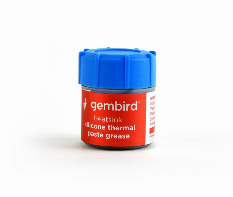 Gembird - Heatsink silicone thermal paste grease, 15 g - TG-G15-02 - Grey