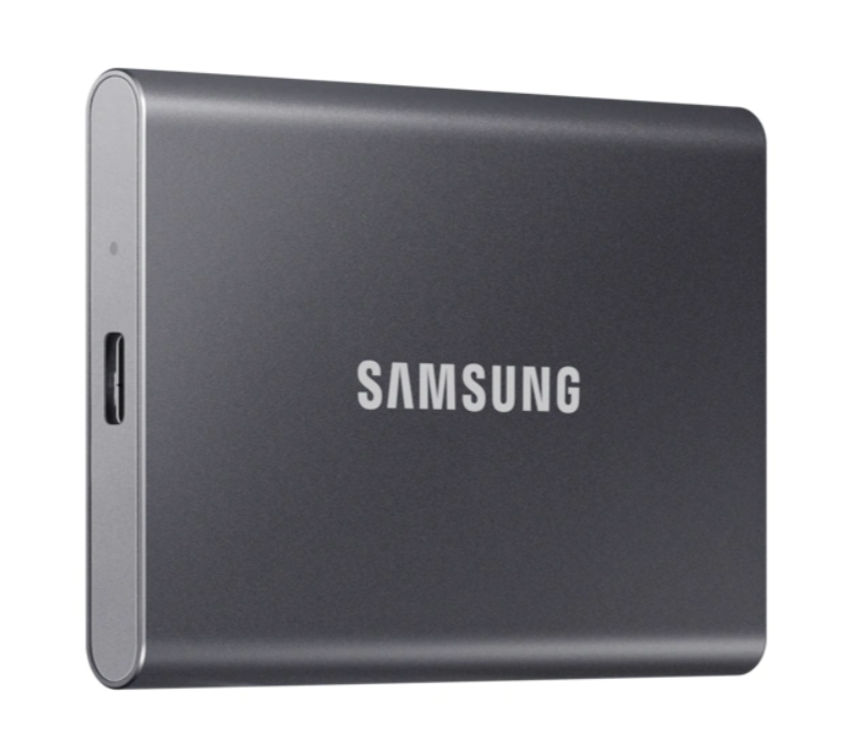 Portable SSD - T7 - 2000 GB - USB 3.2 - Gray