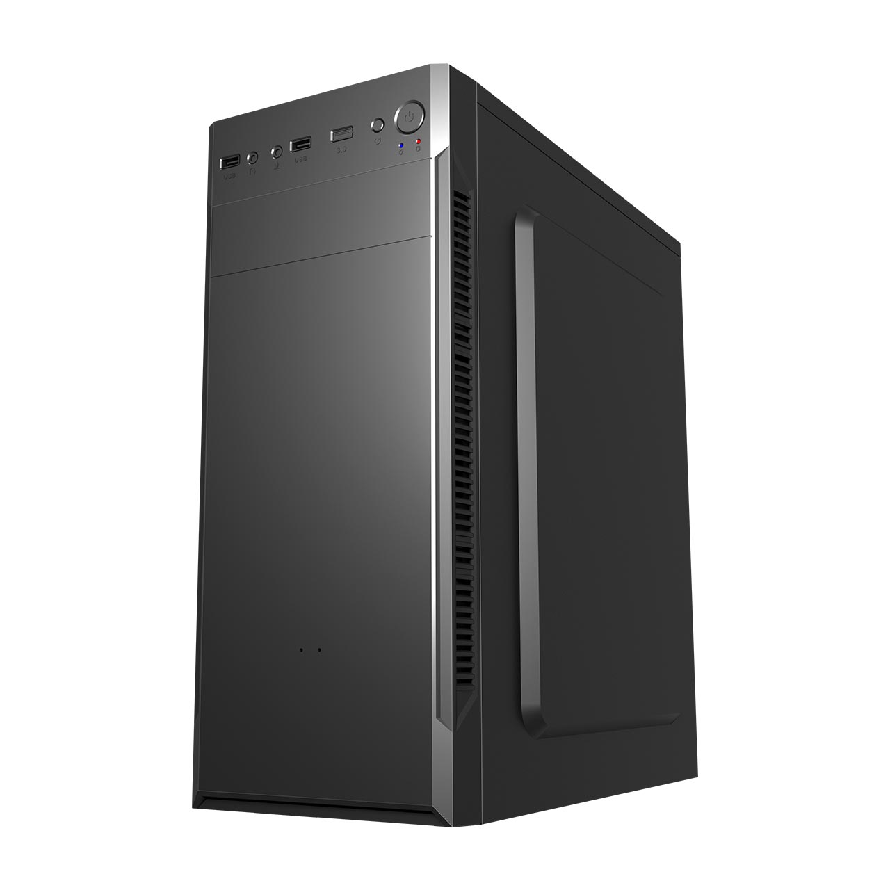 FSP Case - CMT160 - ATX Mid-Tower - Black
