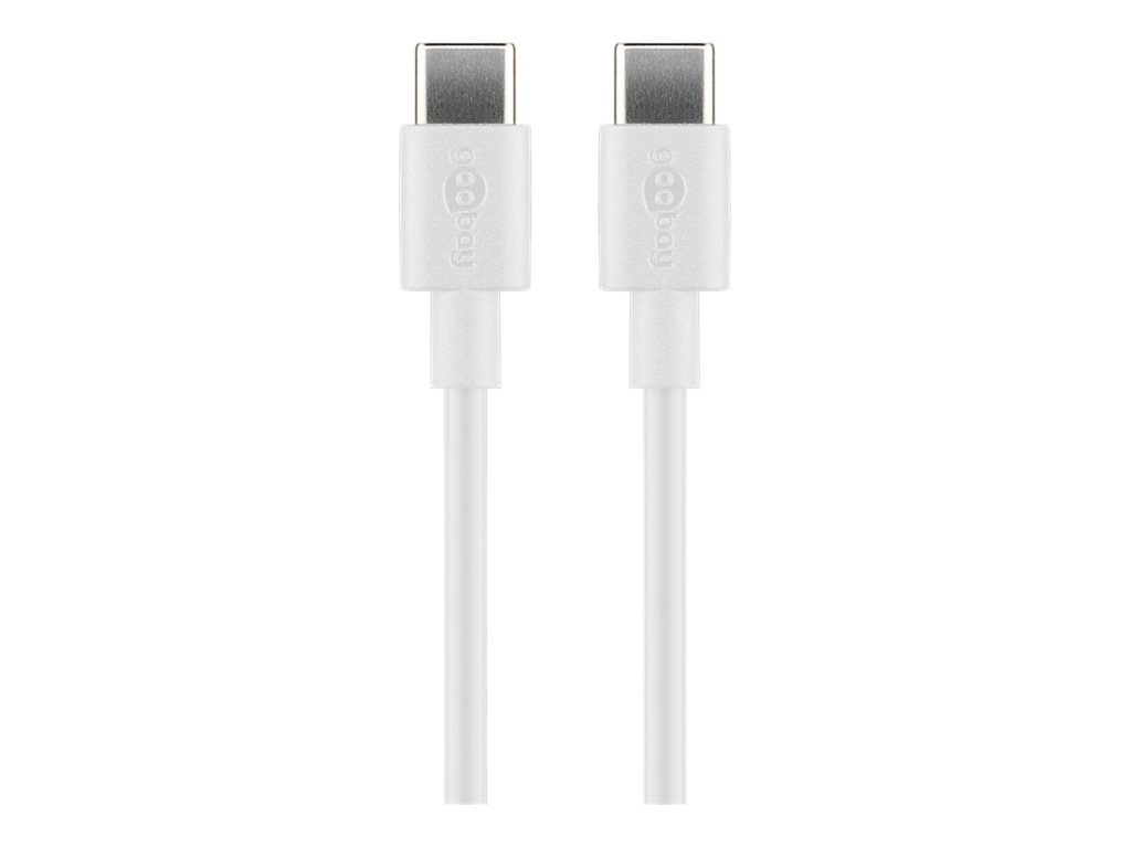 Goobay USB-C,Charging and Sync Cable, 2 m, white - Goobay