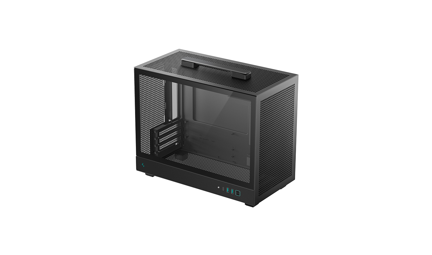 Deepcool Case - CH160 Plus - Mini-ITX - Black