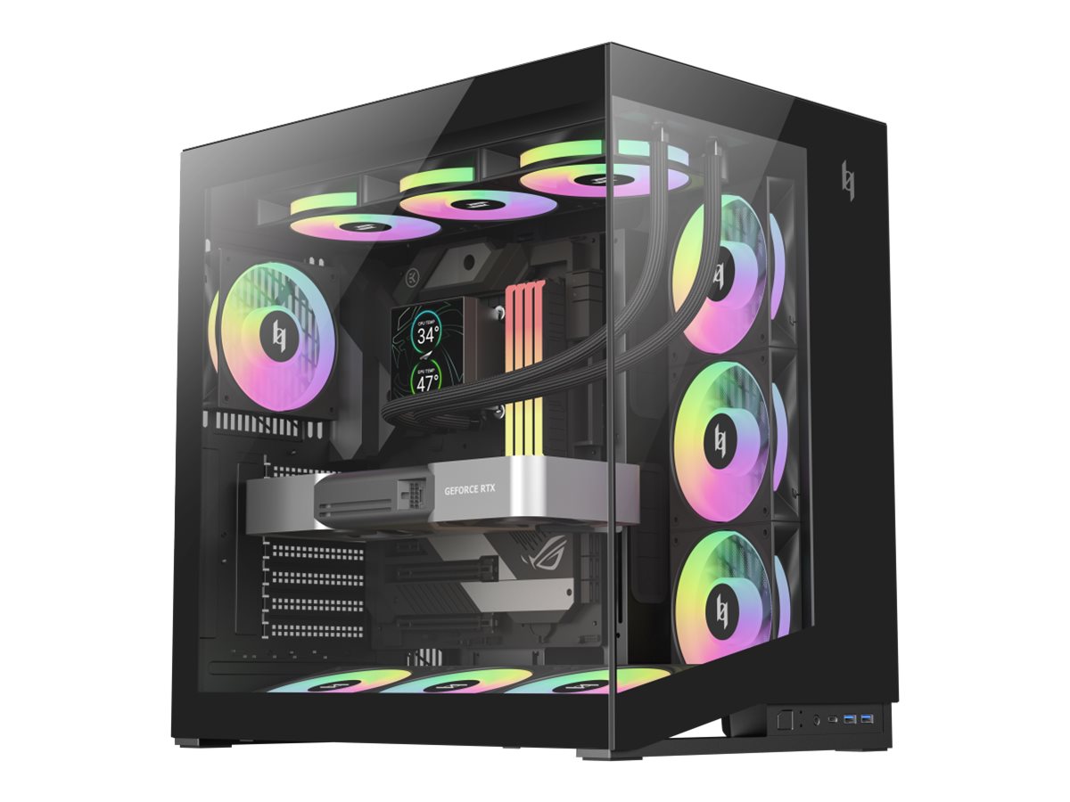 Gamemax Case - NEX C56 BK - ATX