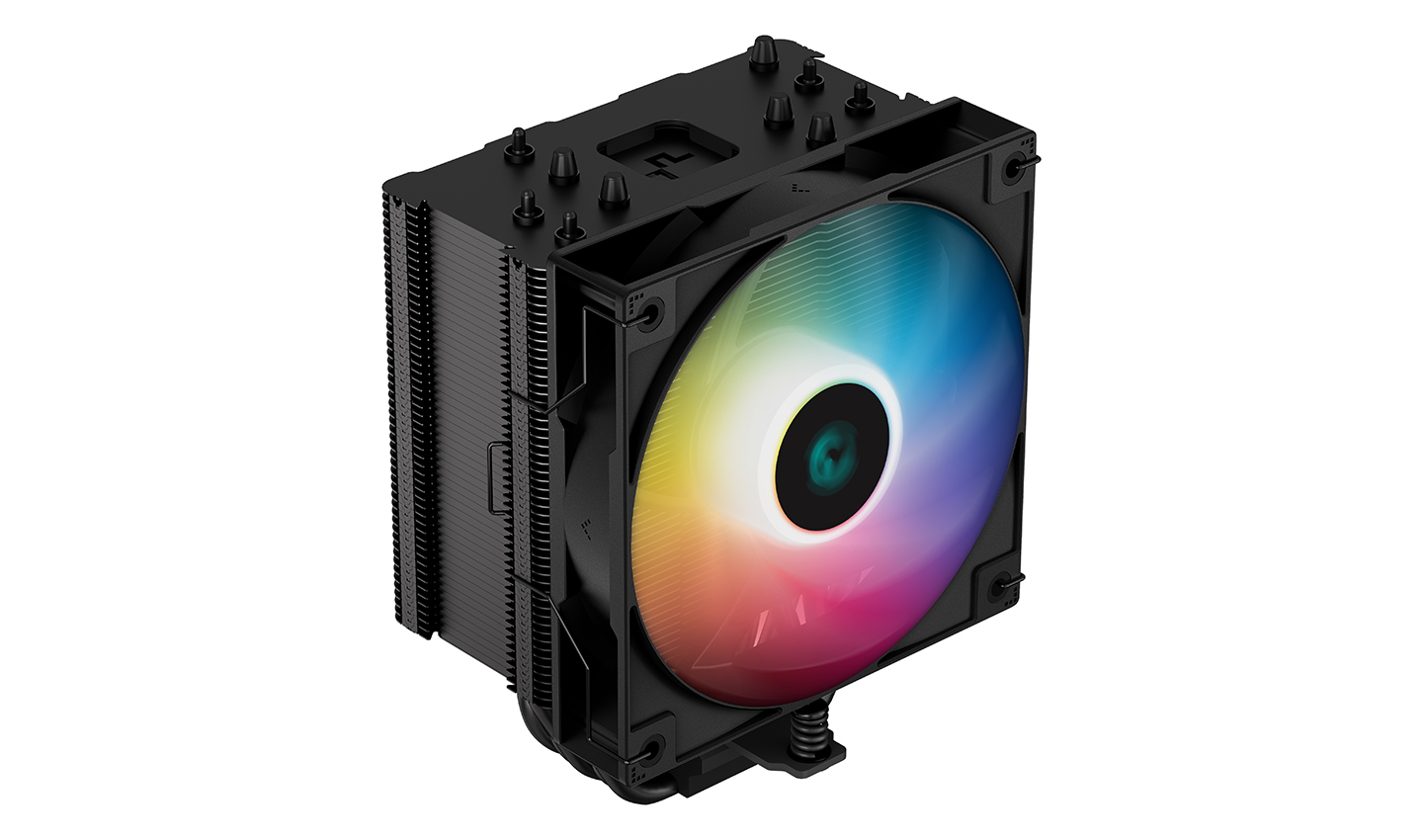 Deepcool - CPU Cooler - AG500 BK ARGB - Black - Intel, AMD