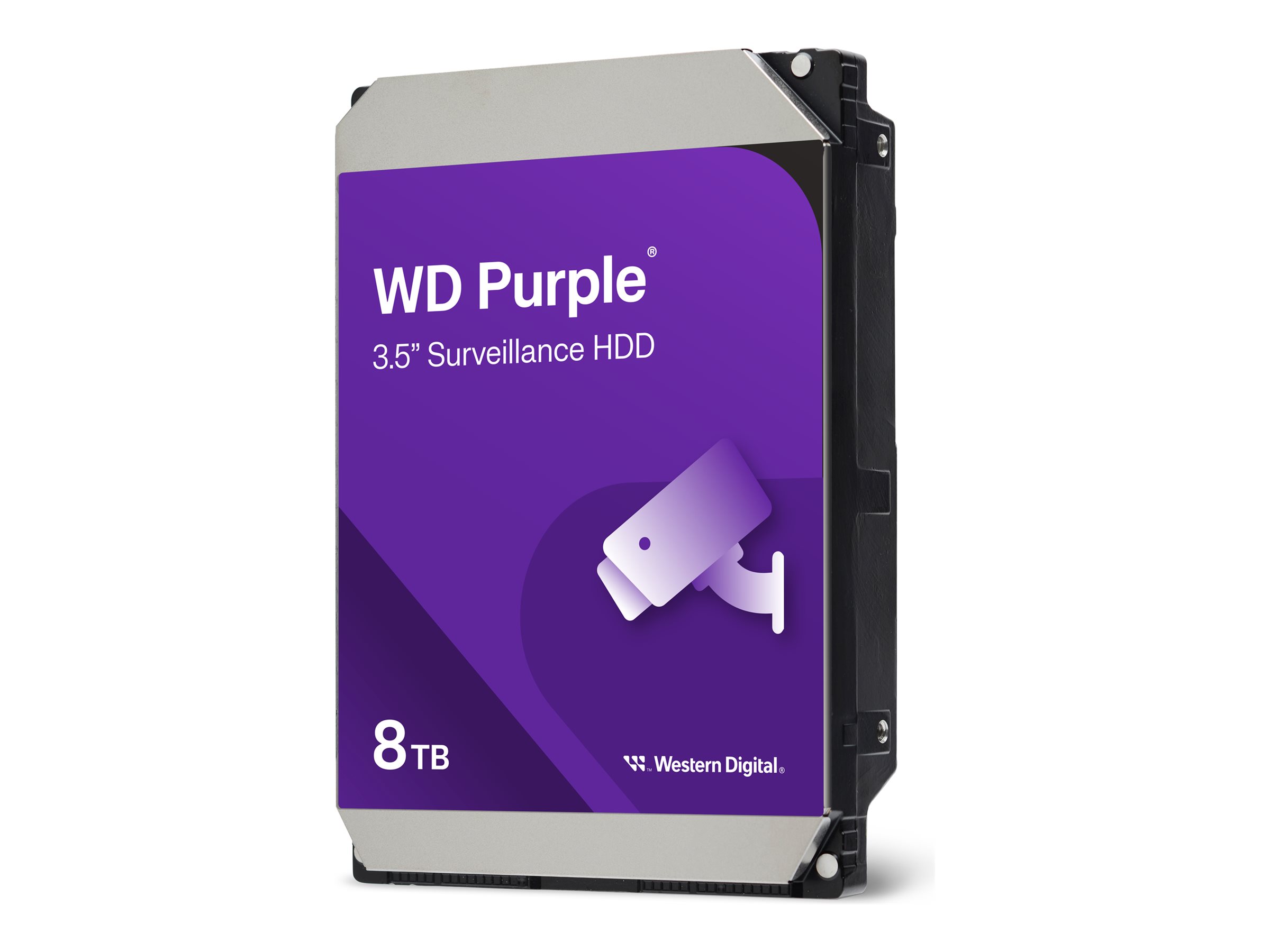 Western Digital Surveillance Hard Drive - Purple Surveillance WD85PURZ - 5640 RPM - 8000 GB