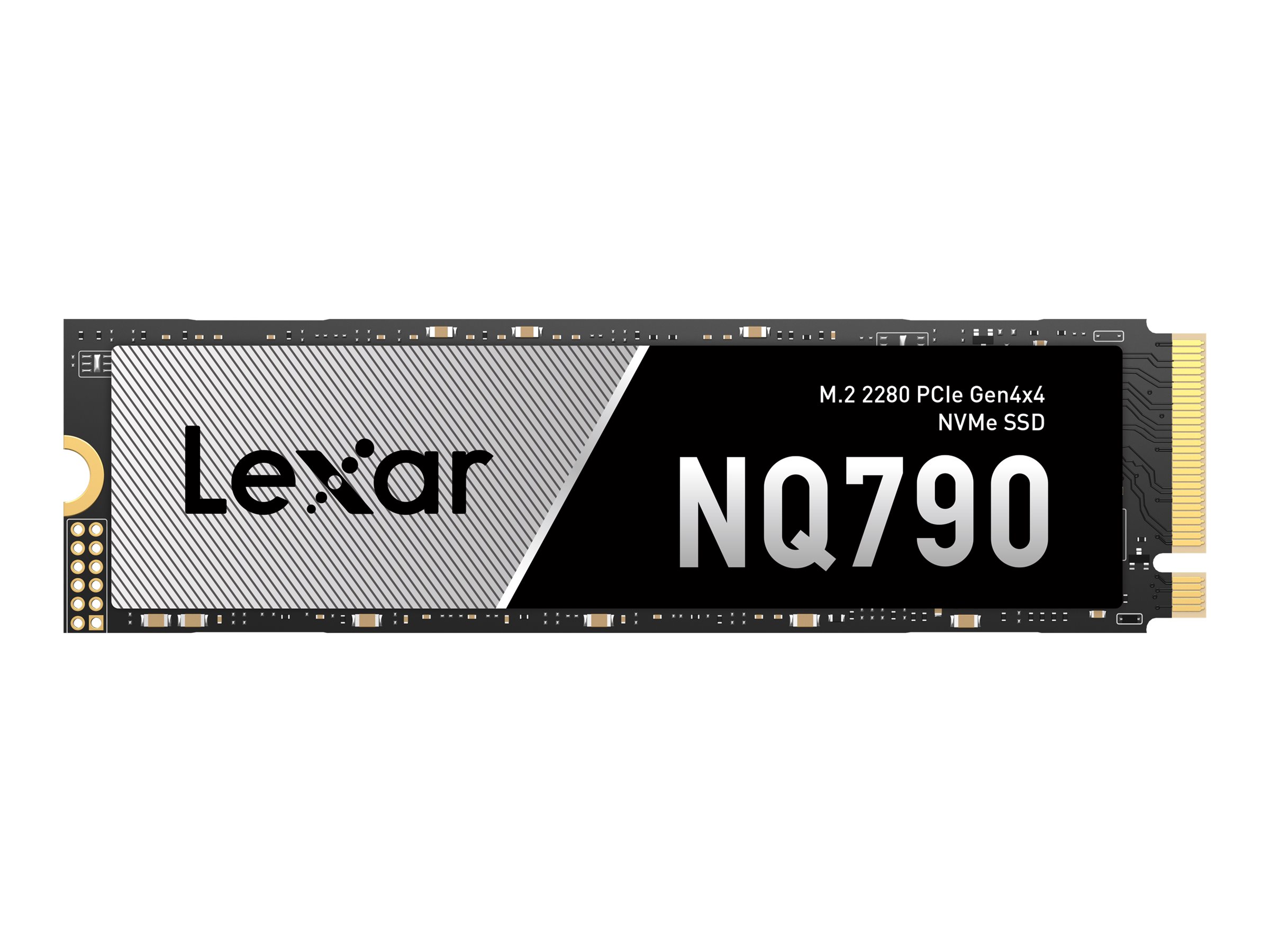 Lexar SSD - NQ790 - 2000 GB - SSD form factor M.2 2280 - Solid-state drive interface PCIe Gen4x4 - Read speed 7000 MB/s - Write speed 6000 MB/s
