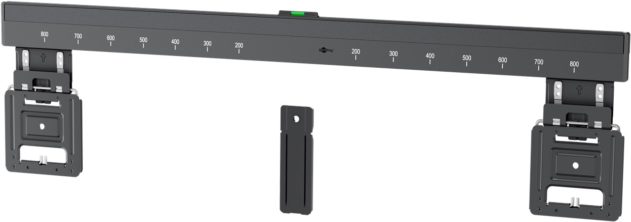 Goobay Wall mount - Ultraslim TV Wall Mount Basic FIXED (XL) - 43-100 " - Black