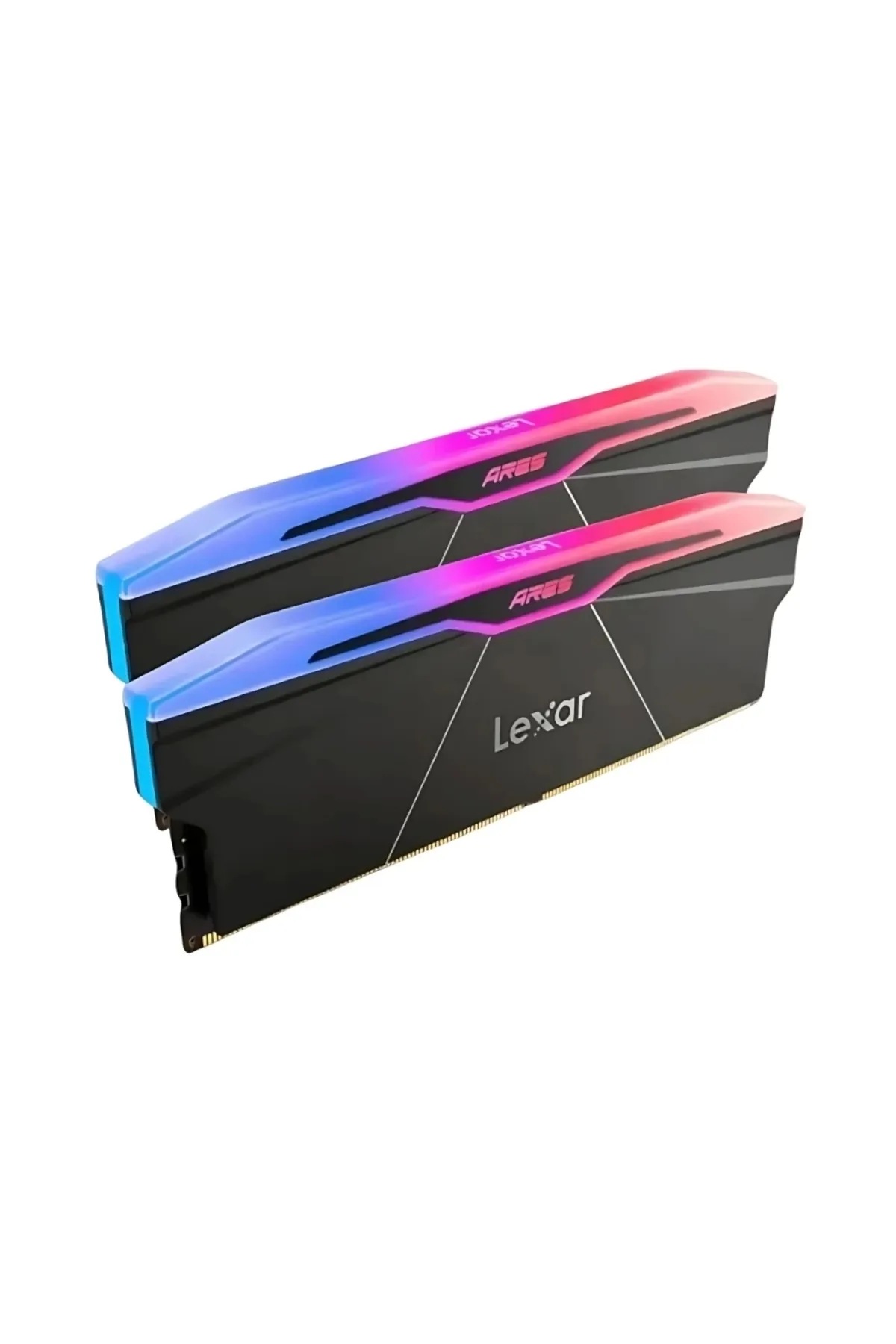 Lexar - Memory with RGB lighting - ARES - 32 (2x16GB) GB - DDR5 - 6000 MHz - PC/server - Registered No - ECC No