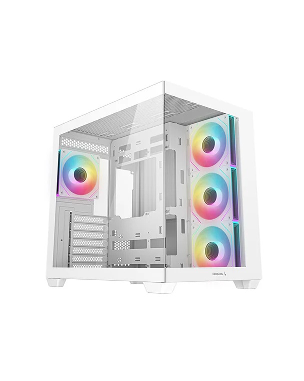 Deepcool CG530 4F WH - Mid Tower - White
