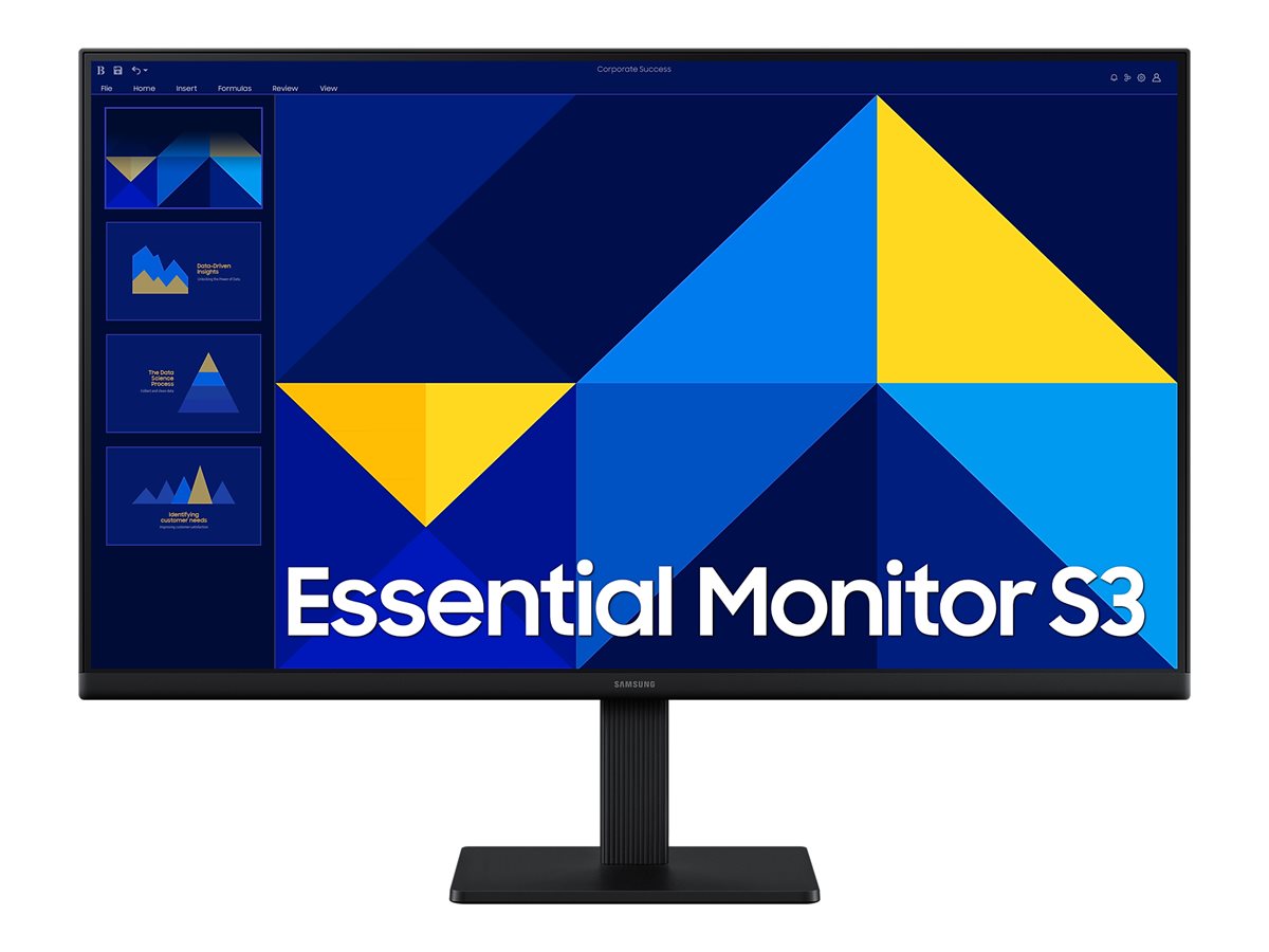 Samsung - LS27D300GAUXEN - 27 " - IPS - FHD - 100 Hz - 5 ms - 1920 x 1080 pixels - 250 cd/m² - HDMI ports quantity 1
