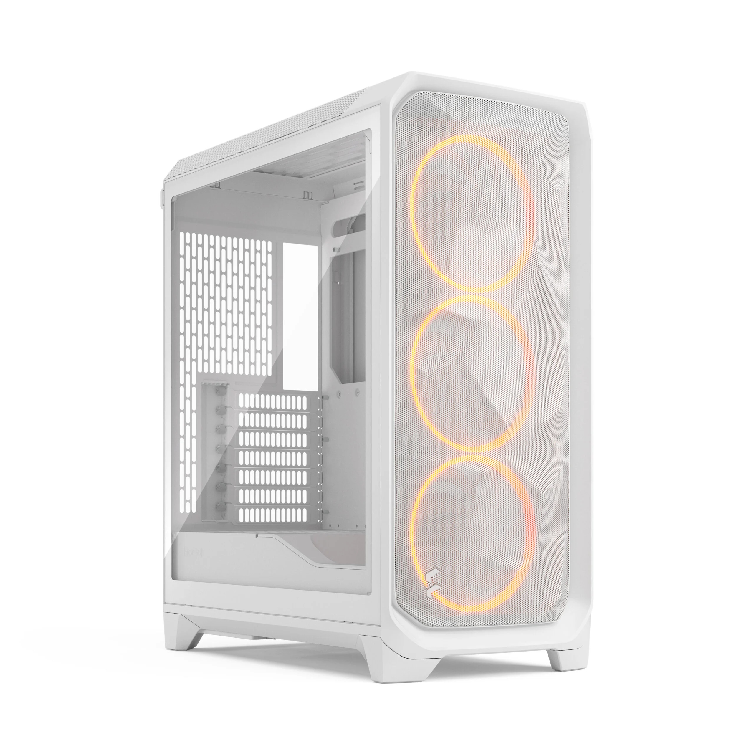 Fractal Design Meshify 3 - Mid-Tower - ATX - White RGB TG Clear Tint