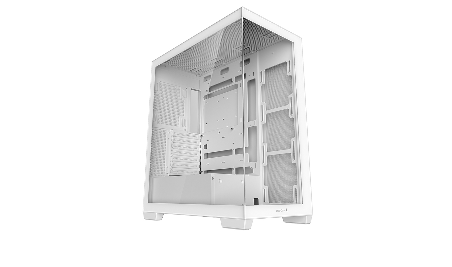 Deepcool Case - CG580 WH - Mid Tower - ATX PS2 - White