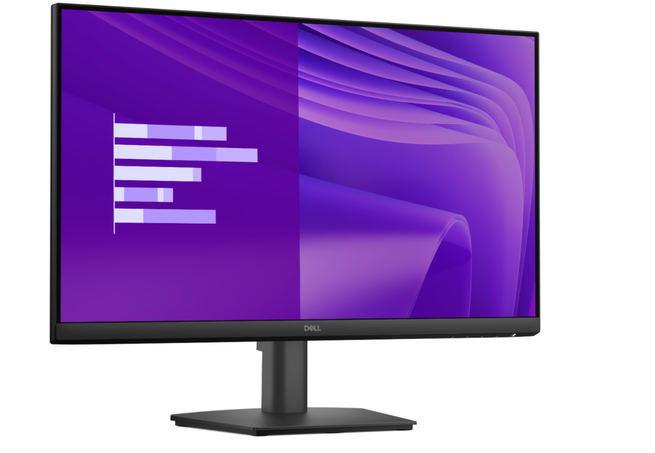 Dell - E2425HM - 24 " - IPS - FHD - 16:9 - 100 Hz - 5 ms - 1920 x 1080 pixels - 250 cd/m² - Black