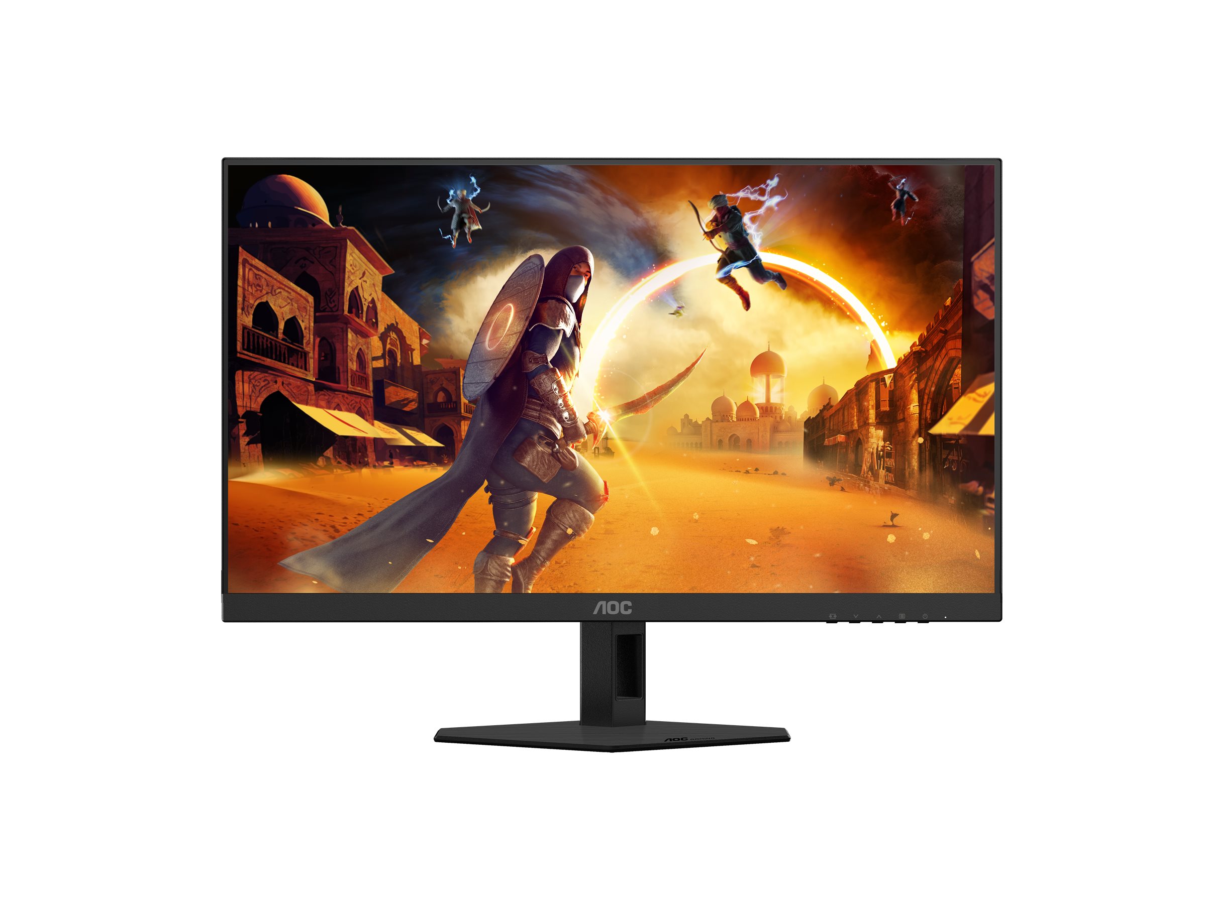 AOC - 24G4HRE - 24 " - Fast IPS - FHD - 16:9 - 200 Hz - 0.5 ms - 1920 x 1080 pixels - 300 cd/m² - HDMI ports quantity 2 - Black