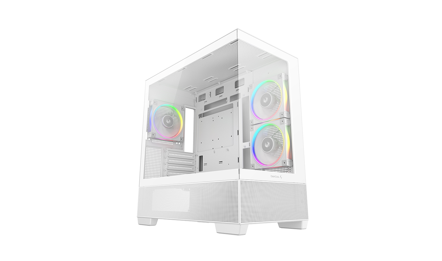 Deepcool Case - CG380 3F - Micro ATX - White