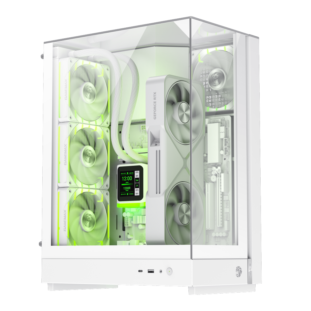 Gamemax Case - T20 WH - M-ATX