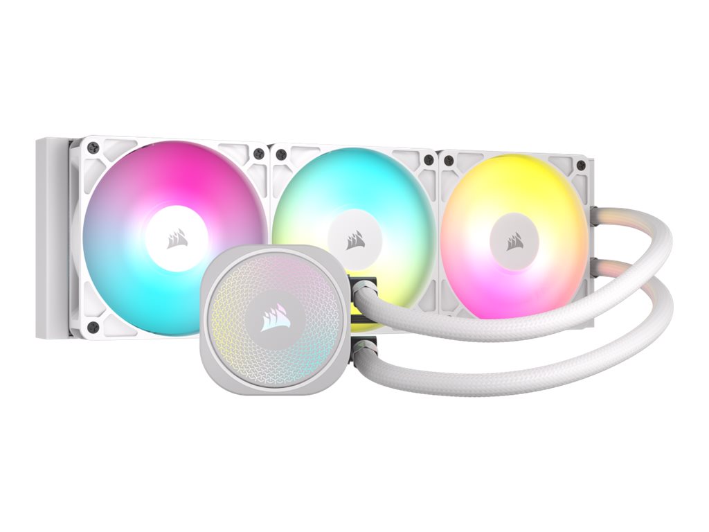 Corsair Liquid CPU Cooler - 360 RS ARGB - White