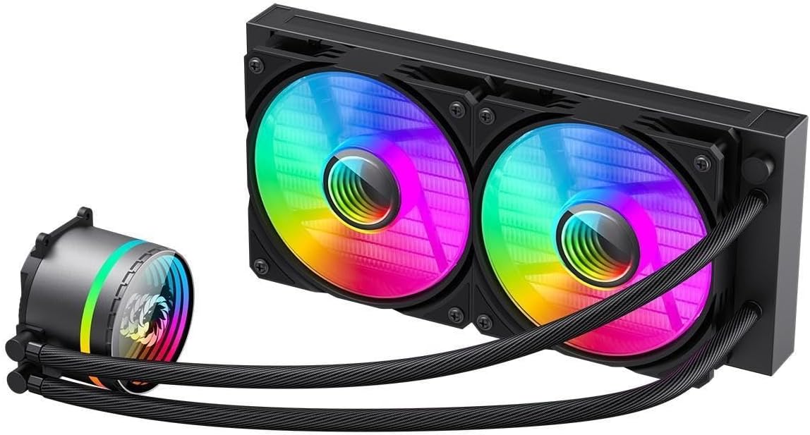 Gamemax CPU Liquid Cooler - ICEBURG 240 INFINITY - Black