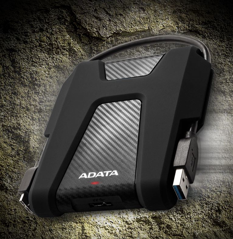 External Hard Drive - HD680 - 1000 GB - USB 3.1 - Black - Backward compatible with USB 2.0