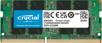 Crucial 8GB DDR4-3200 SODIMM CL22 (8Gbit/16Gbit)