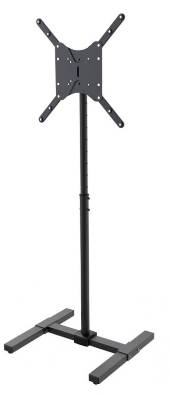 Neomounts Floor stand - NS-FS100BLACK - Height adjustment, Tilt, Rotate - 10-55 " - Maximum weight (capacity) 20 kg - Black