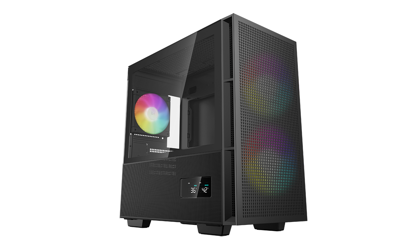 Deepcool CH360 Digital - Mid Tower - ATX PS2 - Black