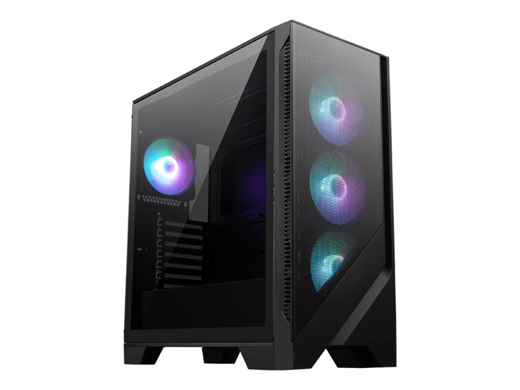 MSI PC Case - MAG FORGE 321R AIRFLOW - Side window - Mid-Tower - ATX - Black
