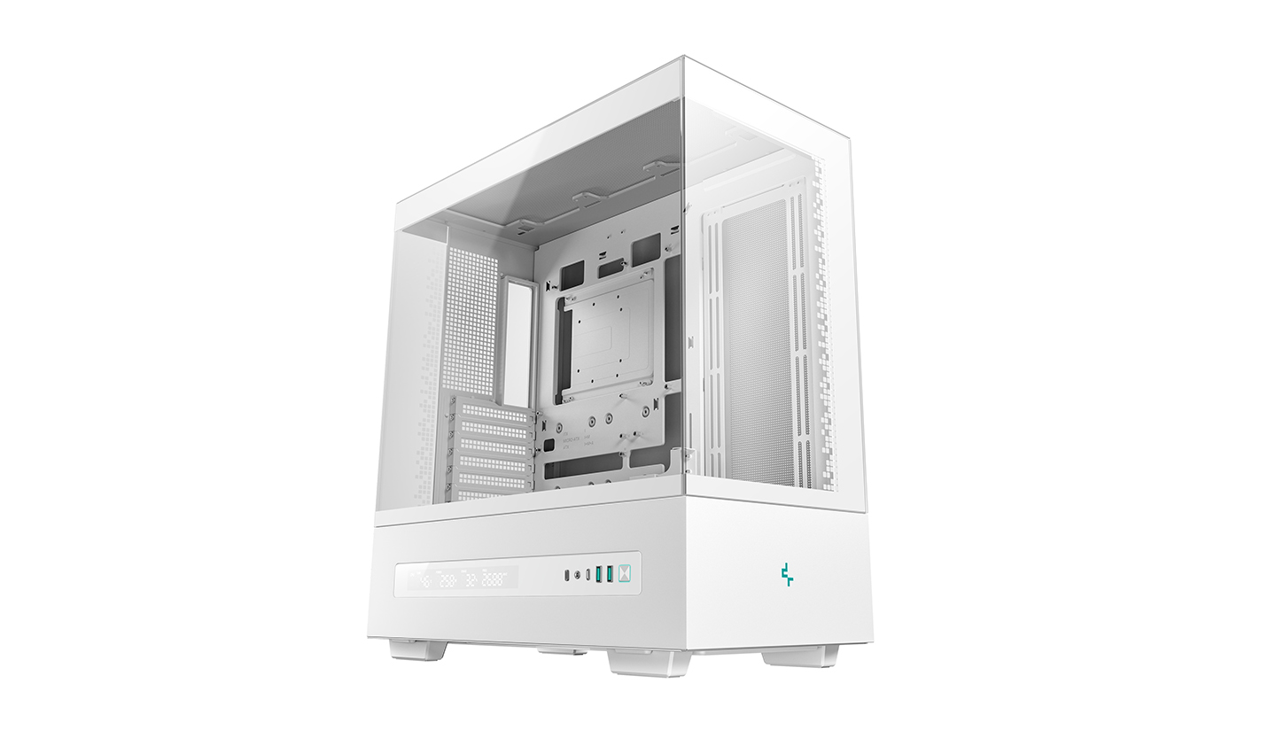 Deepcool Case - CH690 DIGITAL WH - Mid Tower - ATX PS2 - White