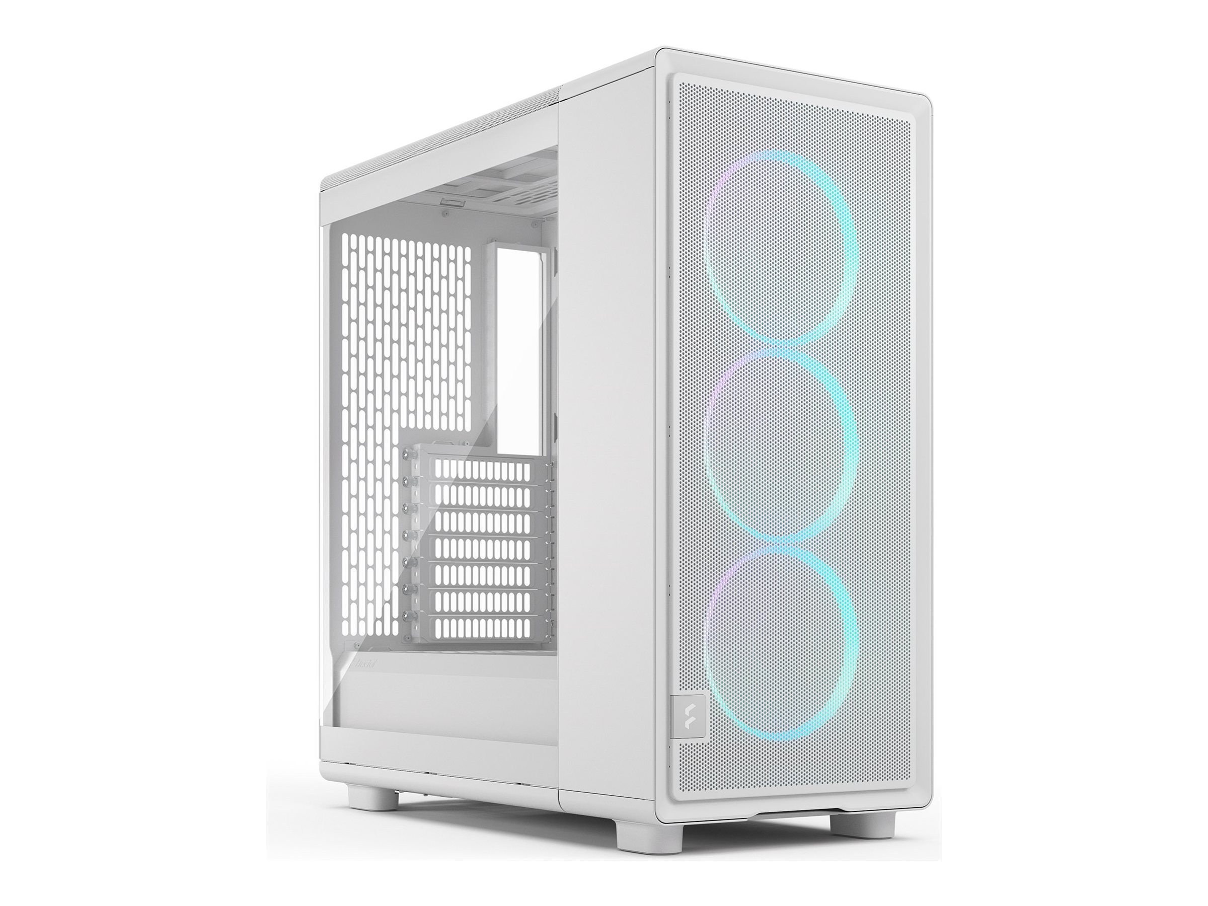 Fractal Design Case - Epoch - ATX - White TG RGB Clear Tint