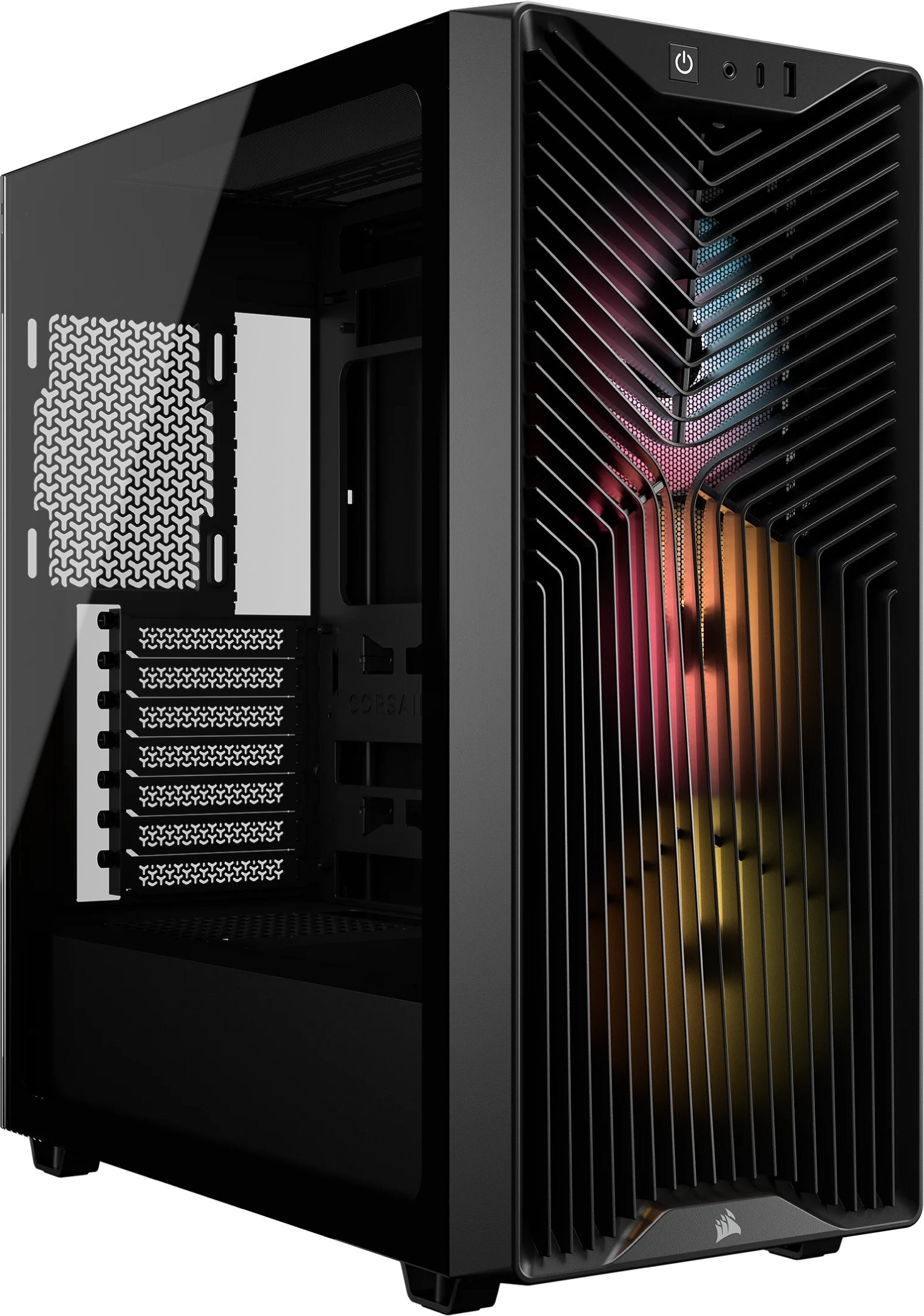 Corsair PC Case - 3200D RS - Mid-Tower - Black
