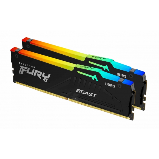Kingston - KF560C36BBE2AK2-64 - 64 (2x32) GB - DDR5 - 6000 MHz - PC/server - Registered No - ECC No