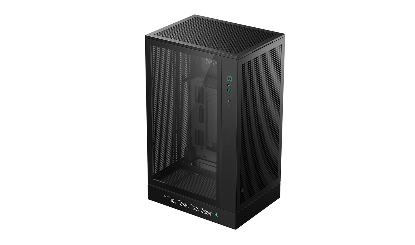 Deepcool CH270 DIGITAL - Mini-Tower - ATX PS2 - Black