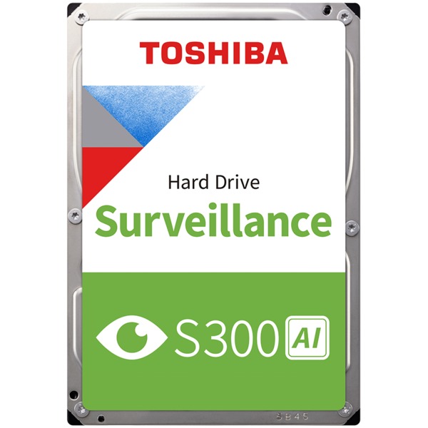 Toshiba Hard Drive BULK/OEM - S300 AI Surveillance - 7200 RPM - 8000 GB