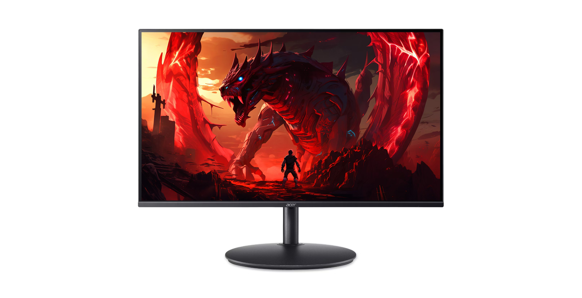 Acer Nitro XF274X Ergo - 24 " - IPS - FHD - 16:9 - 240 Hz - 0.5 ms - 1920 x 1080 pixels - 250 cd/m² - HDMI ports quantity 2 - Black