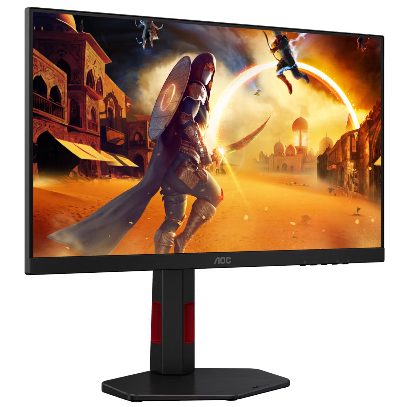 AOC 24G4ZR - 24 " - Fast IPS - FHD - 16:9 - 240 Hz - 1 ms - 1920 x 1080 pixels - 300 cd/m² - HDMI ports quantity 2 - Black