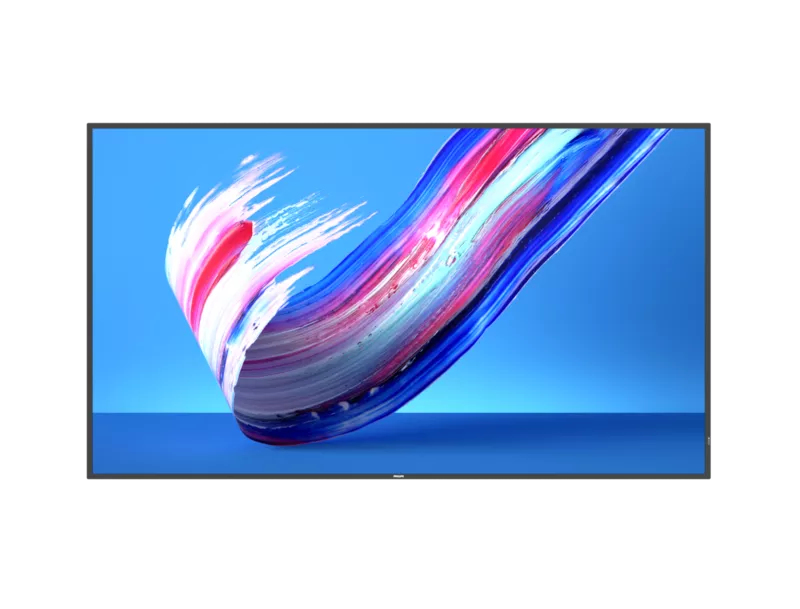 75" Direct LED 4K Display, powered by Android, HTML5 browser, mediaplayer app, WAVE (Control & Create), wifi6+BT option, basic failover, LAN