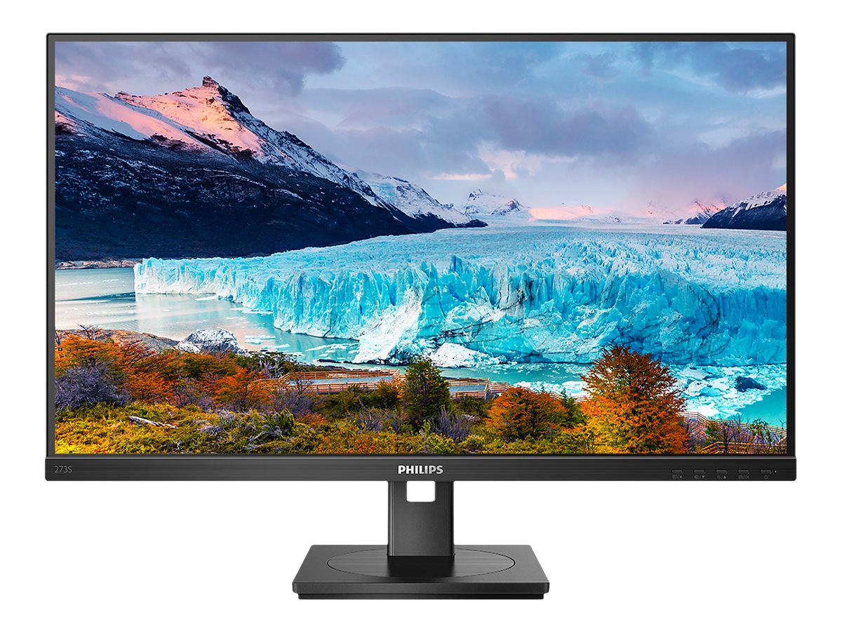 Philips - LCD Monitor - 273S1/00 - 27 " - IPS - FHD - 16:9 - 75 Hz - 4 ms - 1920 x 1080 - 300 cd/m² - HDMI ports quantity 1