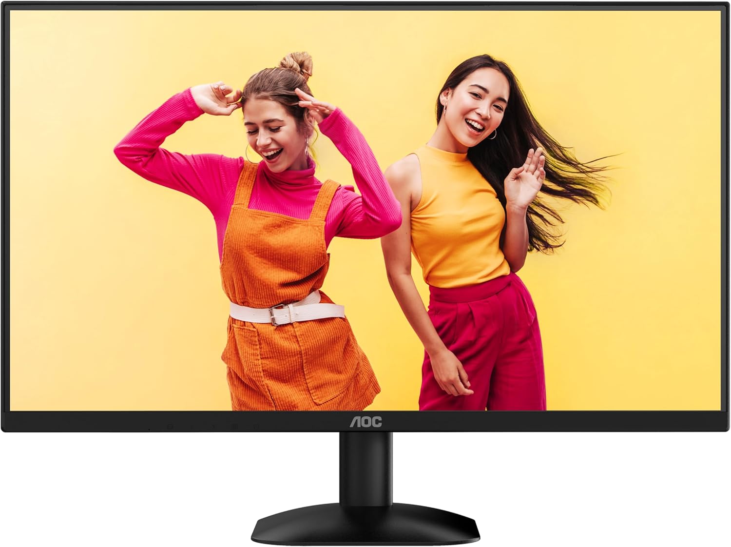 AOC - Q27B35E - 27 " - IPS - QHD - 16:9 - 75 Hz - 1 ms - 2560 x 1440 pixels - 300 cd/m² - HDMI ports quantity 1 - Black
