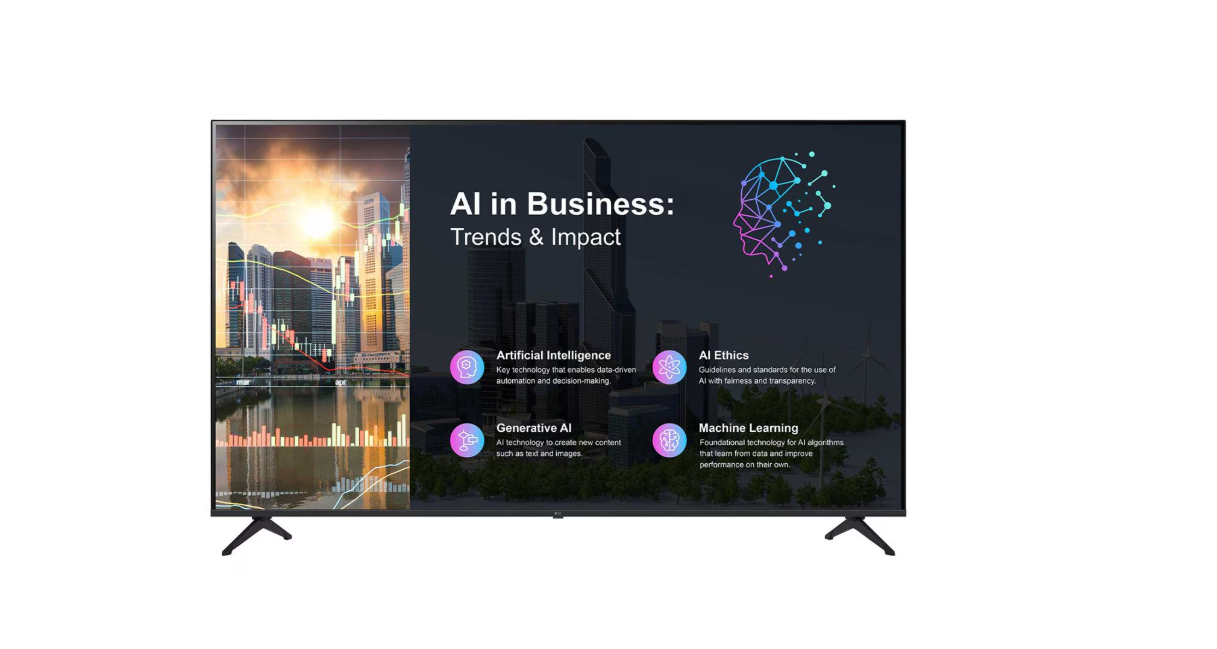 LG - Digital Signage - 65PK640S0LB - 65 " - Landscape - 16/7 - webOS - Wi-Fi - 8 ms - 1000000:1 - 300 cd/m²