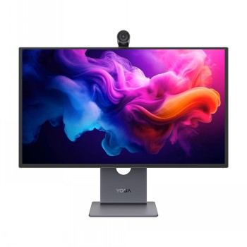 Lenovo - Yoga Pro 27UD-10 - 27 " - QD-OLED - UHD - 16:9 - 120 Hz - 0.03 ms - 3840 x 2160 pixels - 250 cd/m² - HDMI ports quantity 1 - Black
